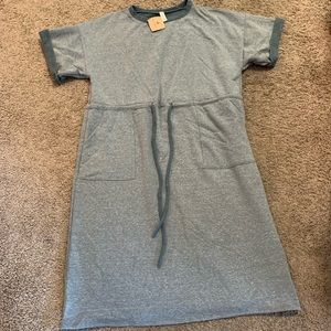 NWT Flamingo Urban Sweatshirt Dress Large